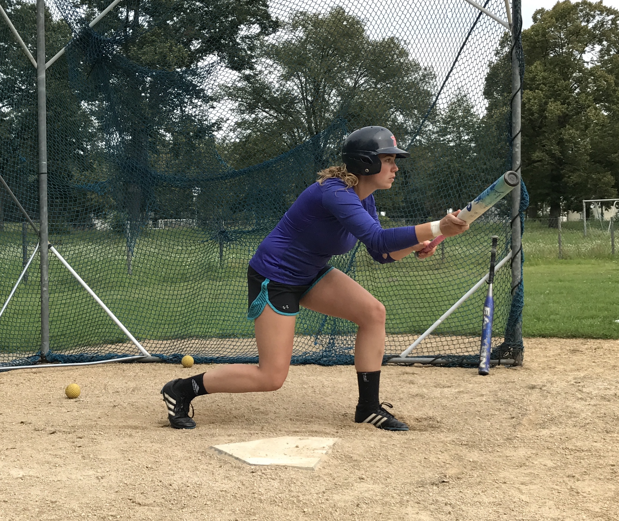 Softball Hitting Clinic bei den Potsdam Porcupines Baseball School Berlin